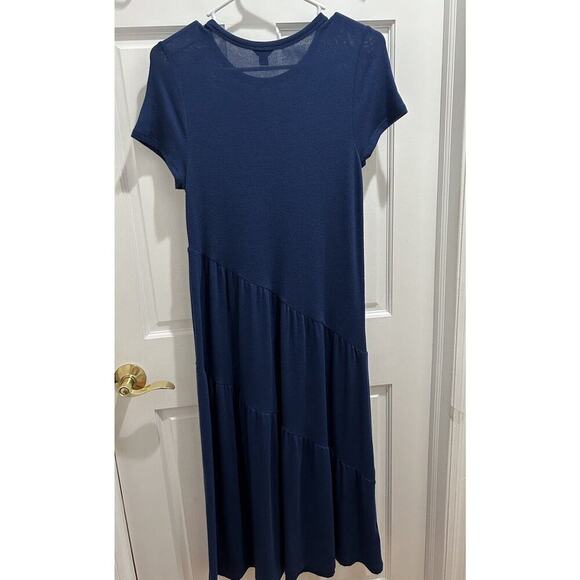 Ann Taylor Petite Blue‎ Maxi Dress NWT Womens Size XSP - Picture 3 of 4